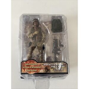 Elite Force Modern US Marine Force Recon Point Man Action Figure Complete Loose